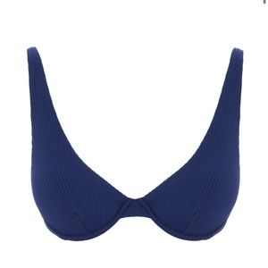 Monday Swimwear Formentera Top & Byron Bottom Navy Rib